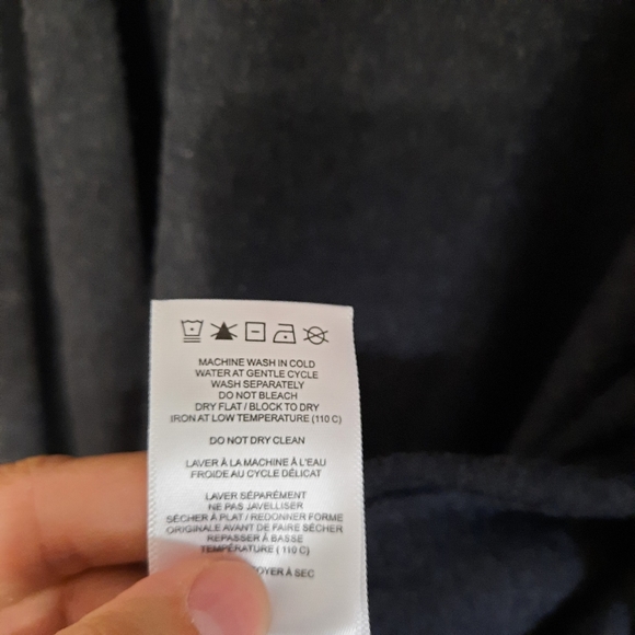 Lole Dark Grey Waterfall Cardigan - Picture 7 of 9